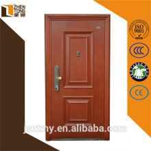 Steel sill rockwool perlite fireproof board filled metal door